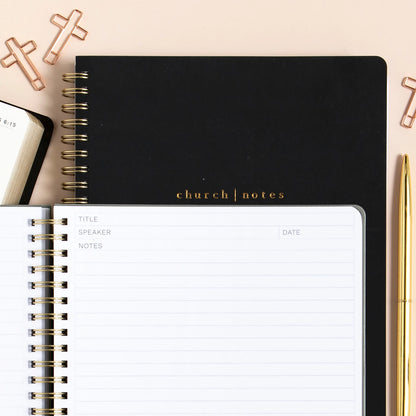 Black Church Notes Bible Reference Notebook with Maps