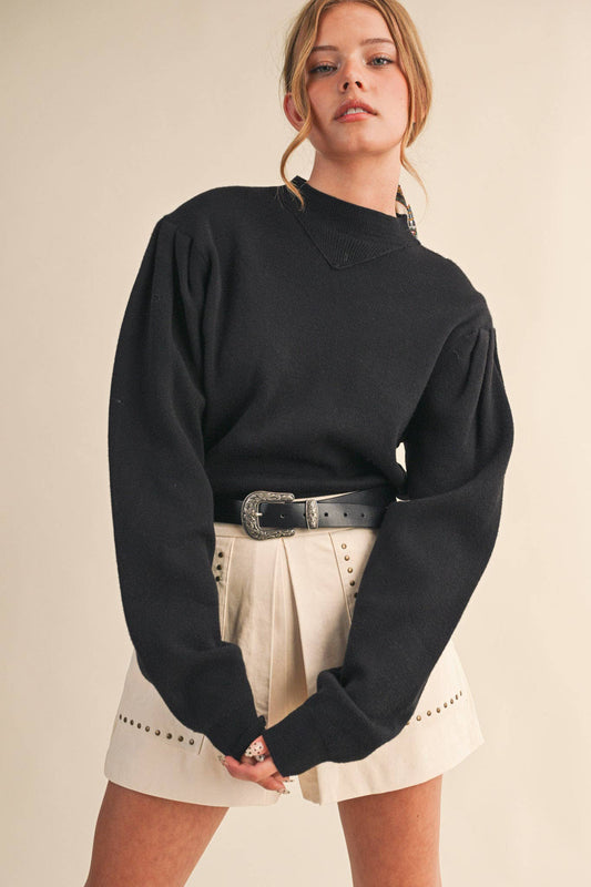 Eira Mock Neck Sweater