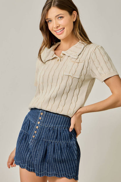 Sally Sweater Top