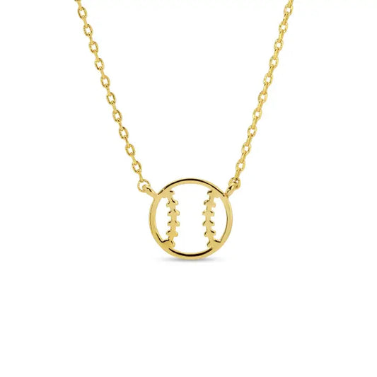 GameDay Baseball Necklace