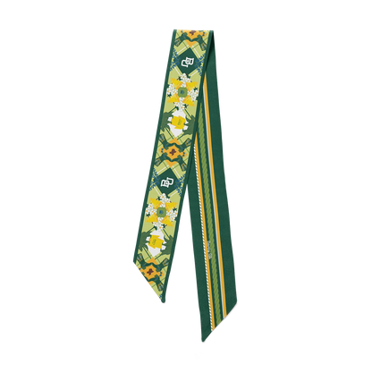 Saturday Silks Baylor All-Star Skinny Scarf