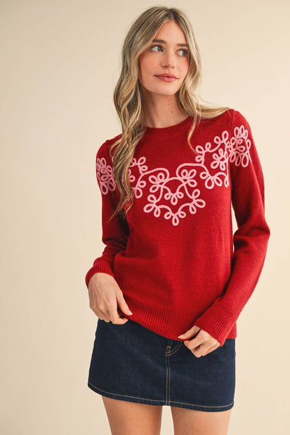 Olwen Floral Sweater