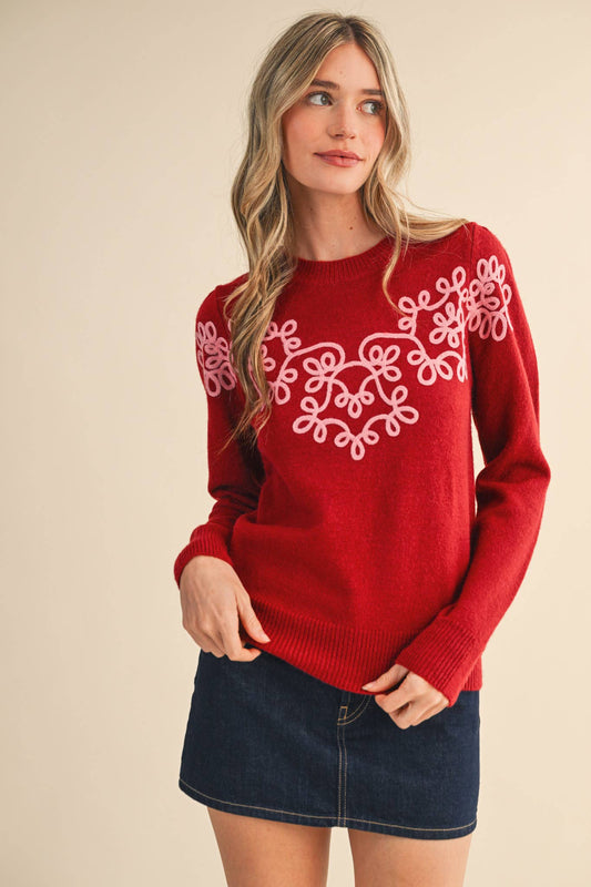 Olwen Floral Sweater