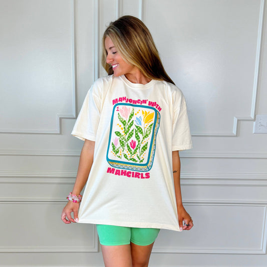Poppy and Pine Mahjohgin with Mahgirls Tee