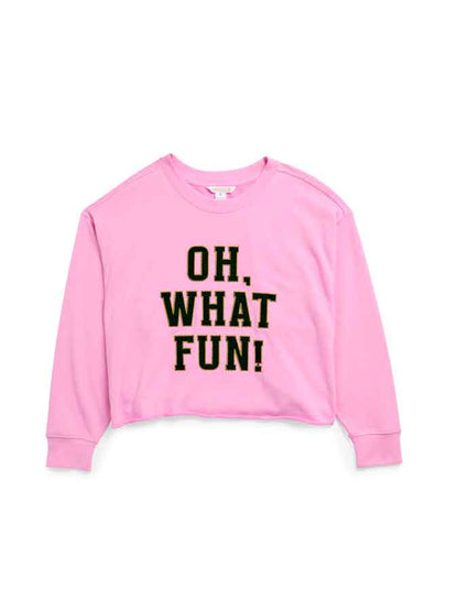 "OH WHAT FUN"  SWEATSHIRT