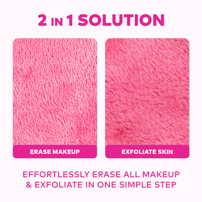 Pink 7-Day MakeUp Eraser Set
