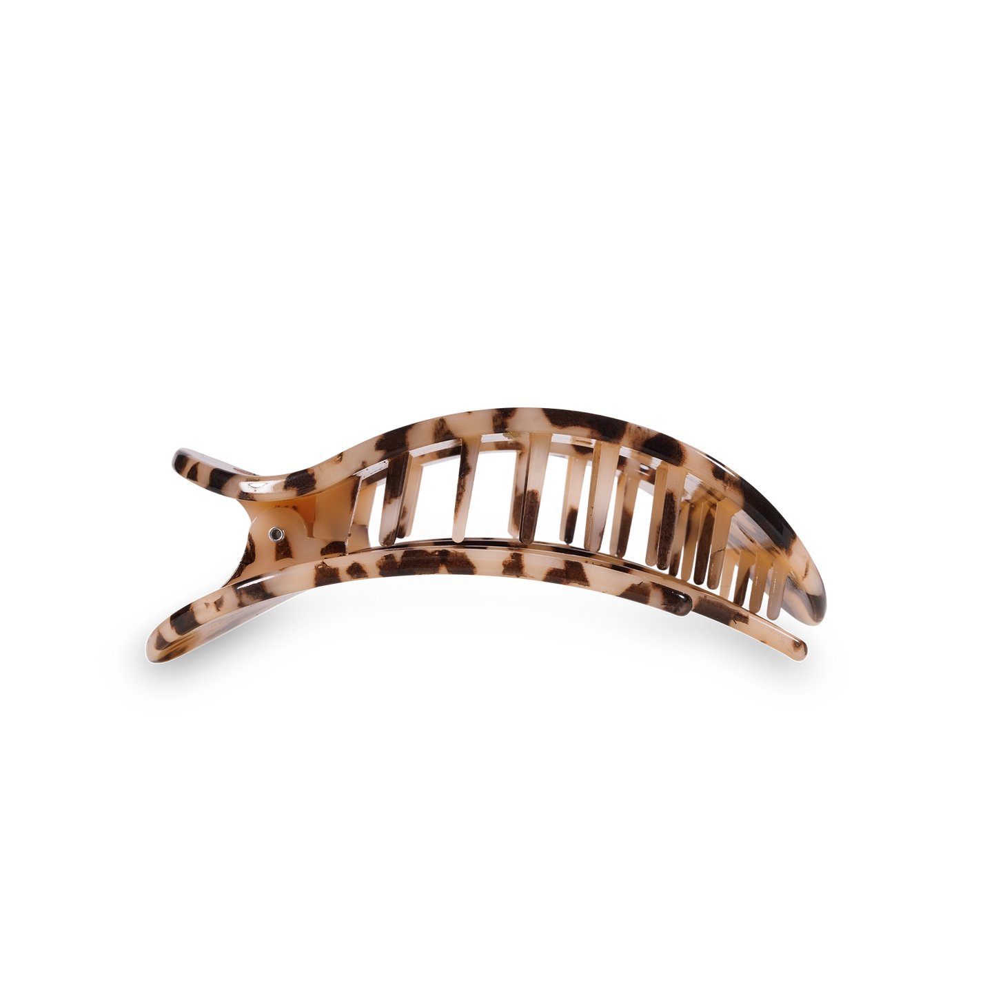 Teleties Medium Round Flat-Blonde Tortoise