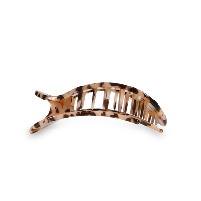 Teleties Medium Round Flat-Blonde Tortoise