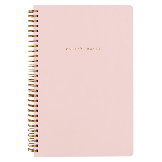 Blush Church Notes Bible Study Notebook