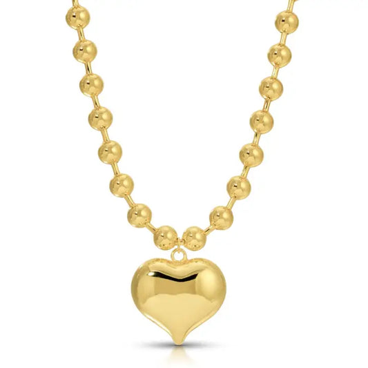 Bubble Heart Necklace