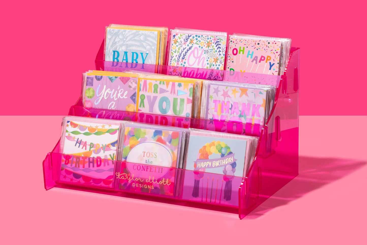 Taylor Elliott Gift Enclosure Card - "Happy Birthday" - Balloons