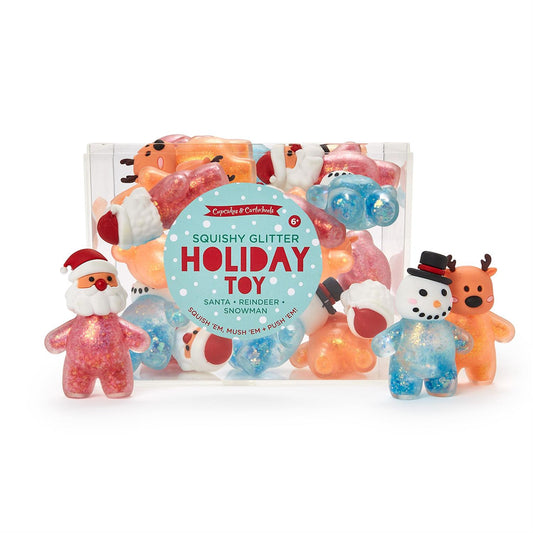 Holiday Glitter Squishy Toy