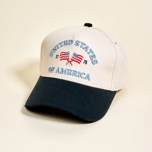 United States of America Canvas Hat