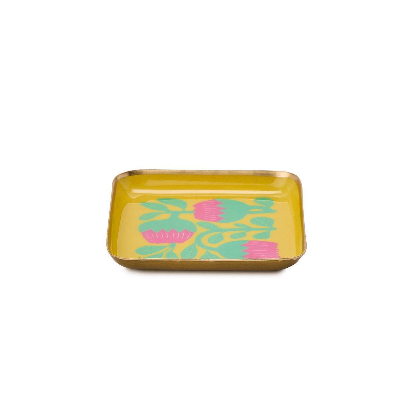 Petal Pop Metal Trinket Tray