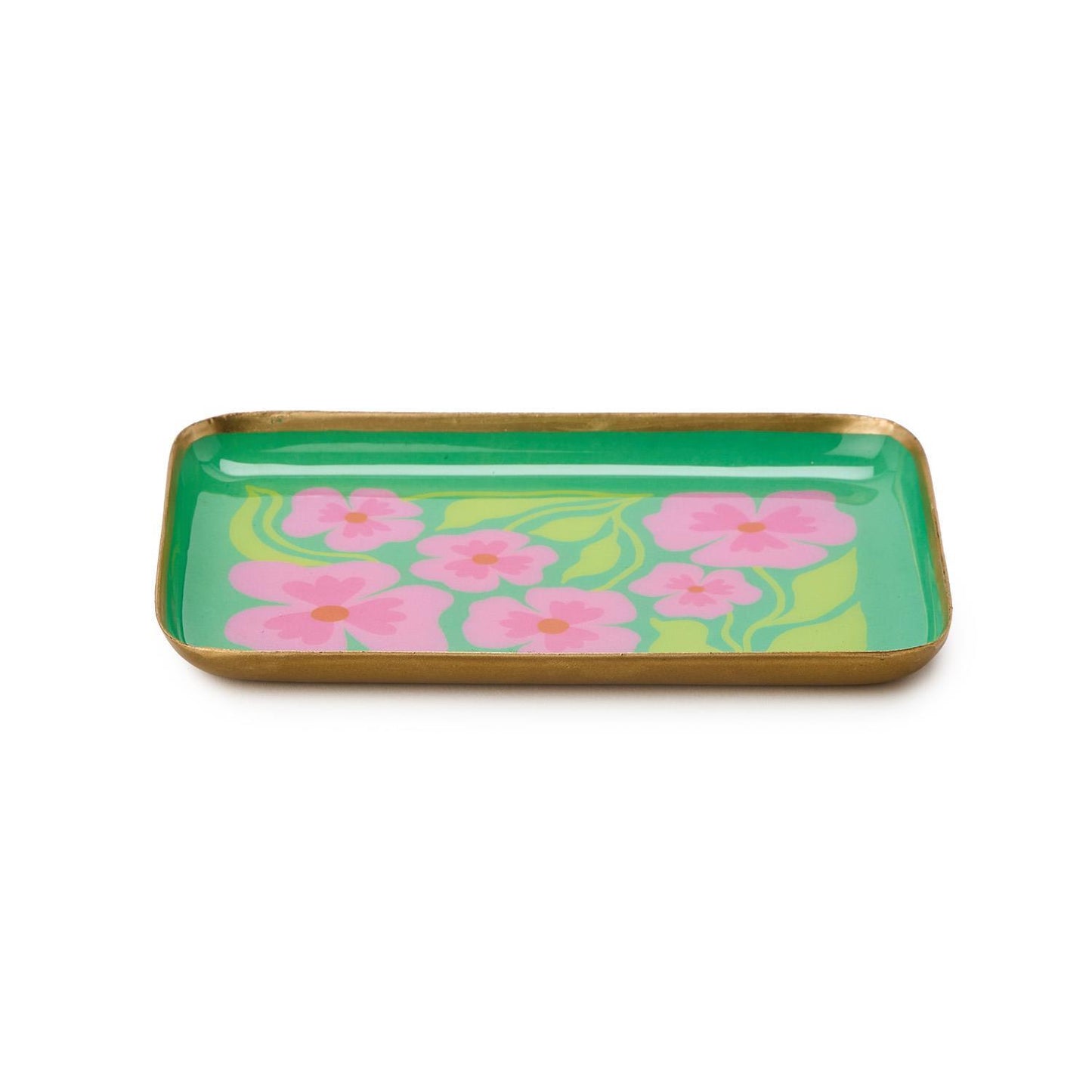 Petal Pop Metal Trinket Tray