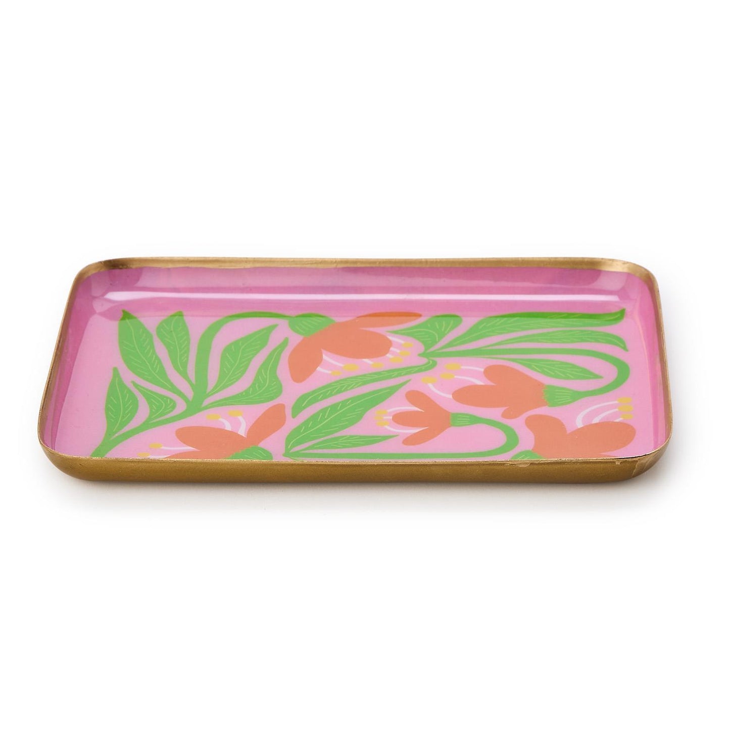Petal Pop Metal Trinket Tray