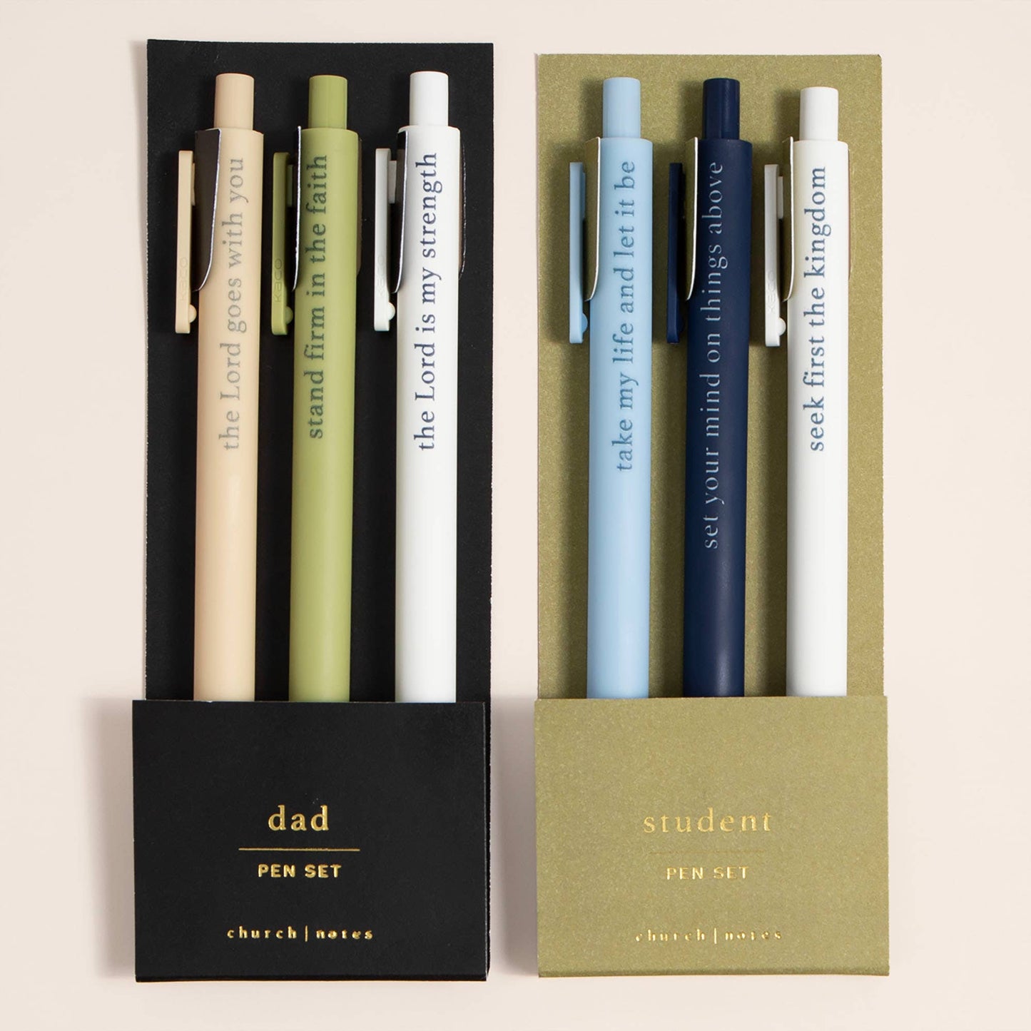 Student Bible Study Pen Set