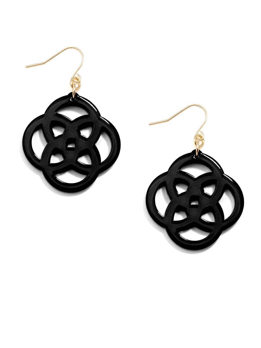 Zenzii Clover Drop Earring