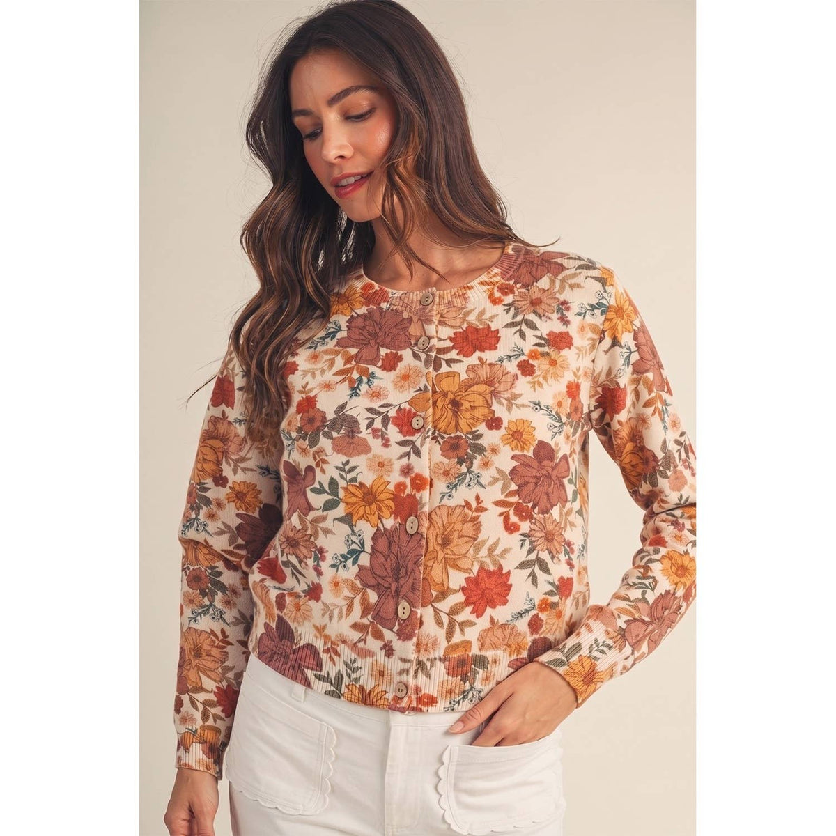 Autumn Blossom Cardigan
