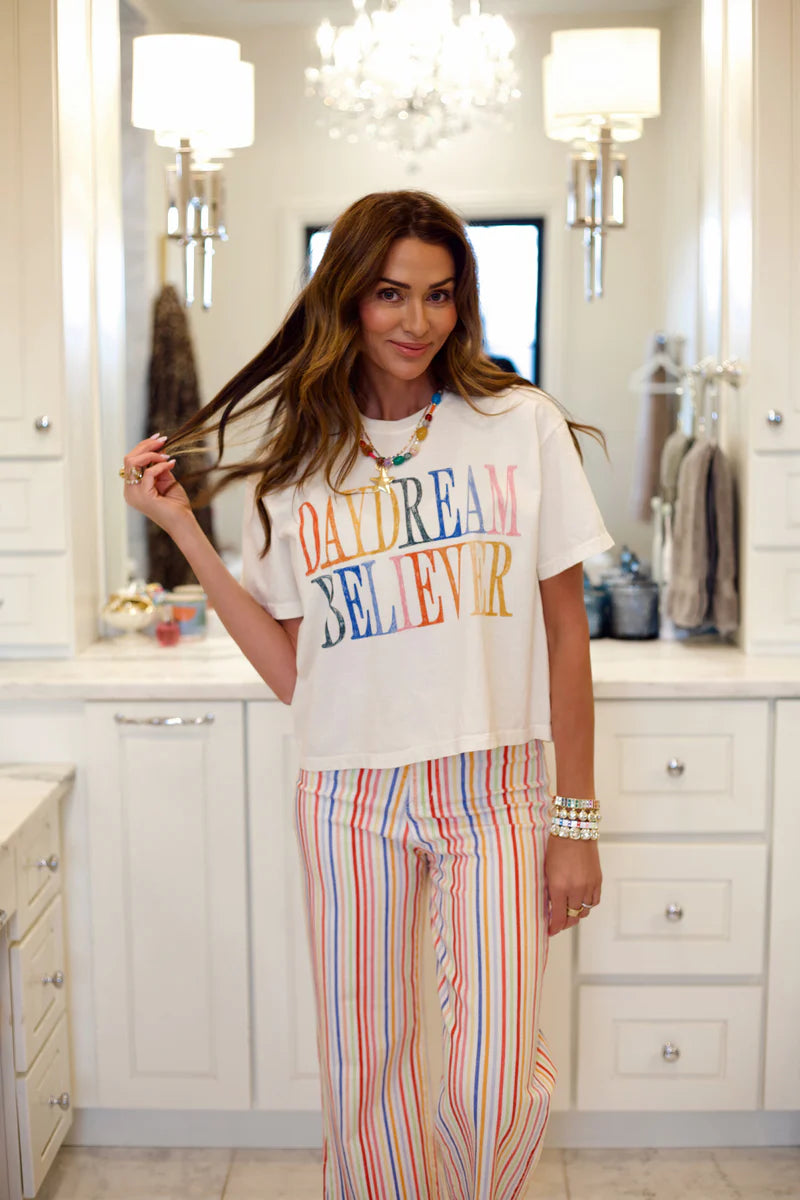 Poppy and Pine Daydream Believer Crop Tee