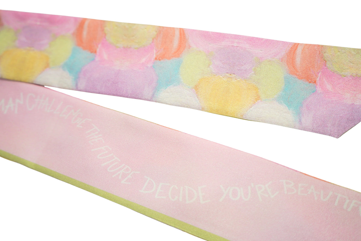 Hailea Alexis Daydream Dots Twilly Scarf