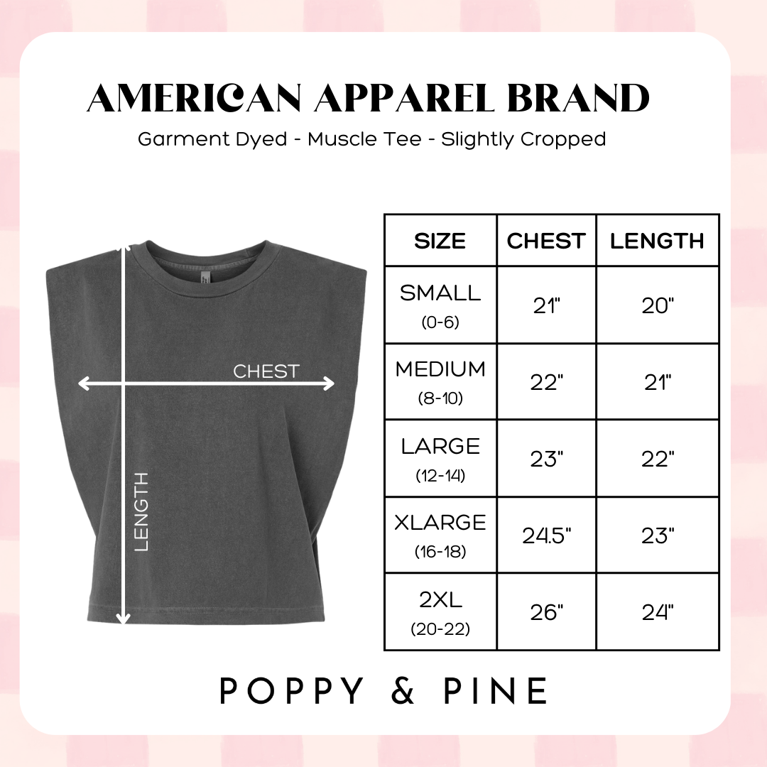 Poppy and Pine Season That Never End Soccer Tank