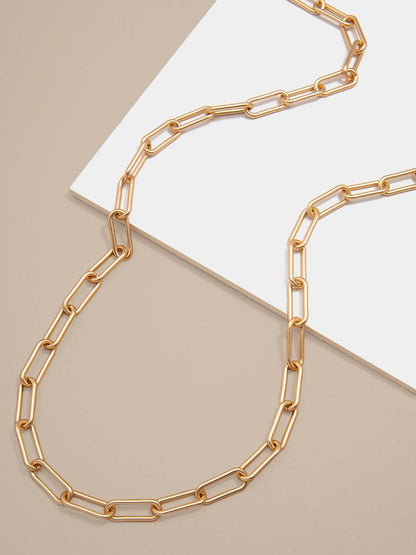 Zenzii Classic Links Long Necklace