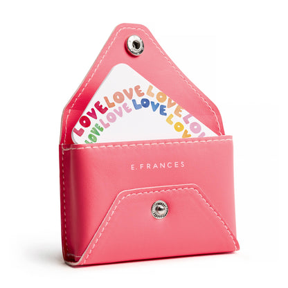 E. Frannie Pack | Little Notes® Cardholder (Bubblegum Pink)