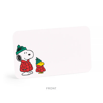 Little Notes® E. Frances x Peanuts® Snoopy Woodstock Puffer