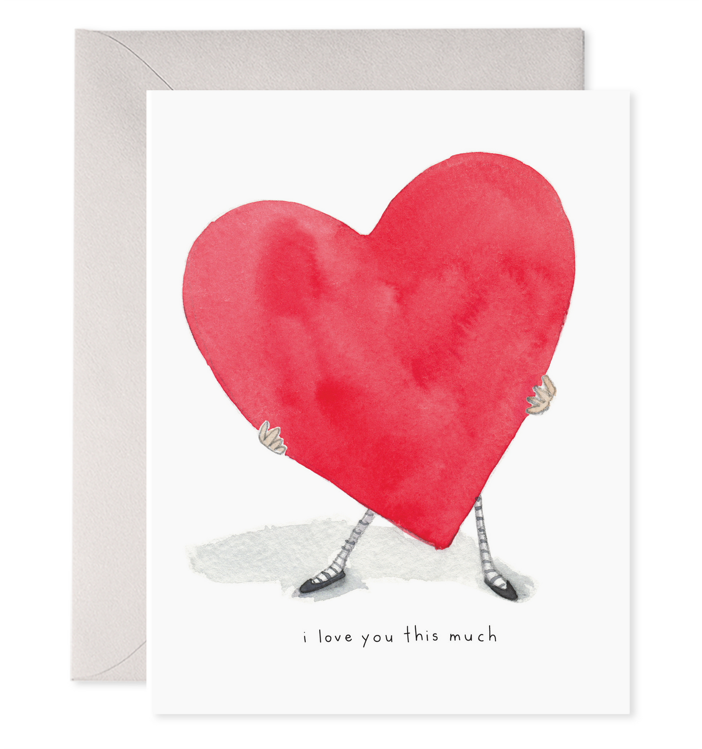 I Love You This Much | Love & Friendship Greeting Card