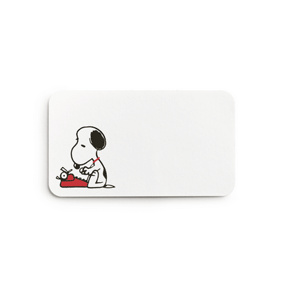 Little Notes® E. Frances x Peanuts® Snoopy Typing
