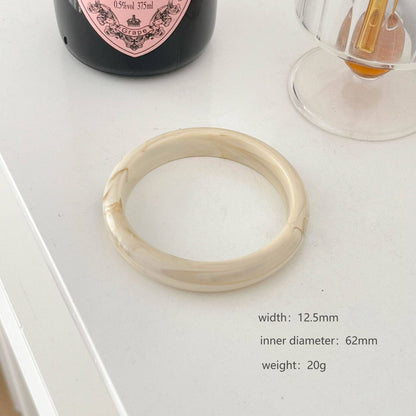 Chunky Resin Geometric Stackable Wide Bracelet MK2PPPO6W6JBR140