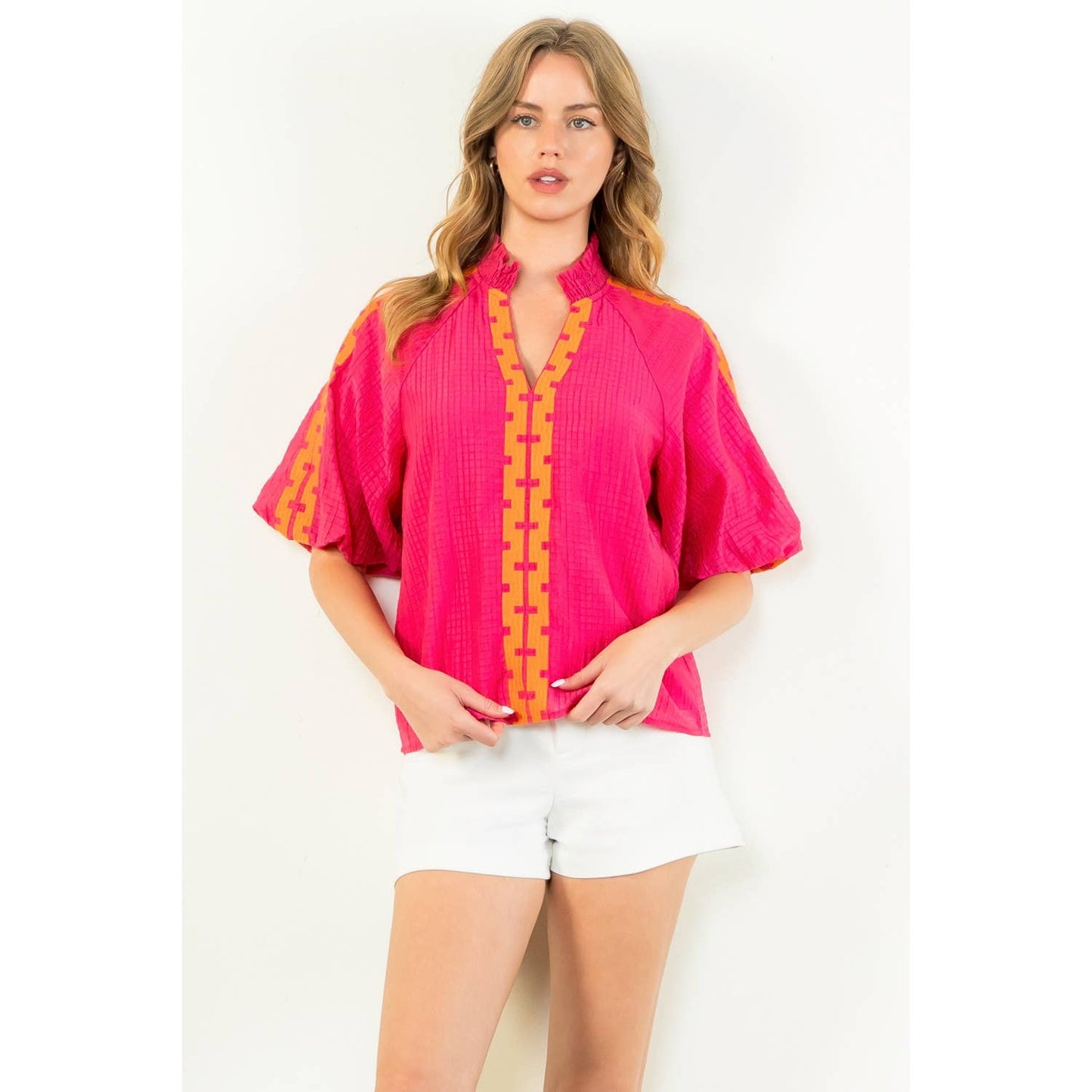 THML Greek Key Top