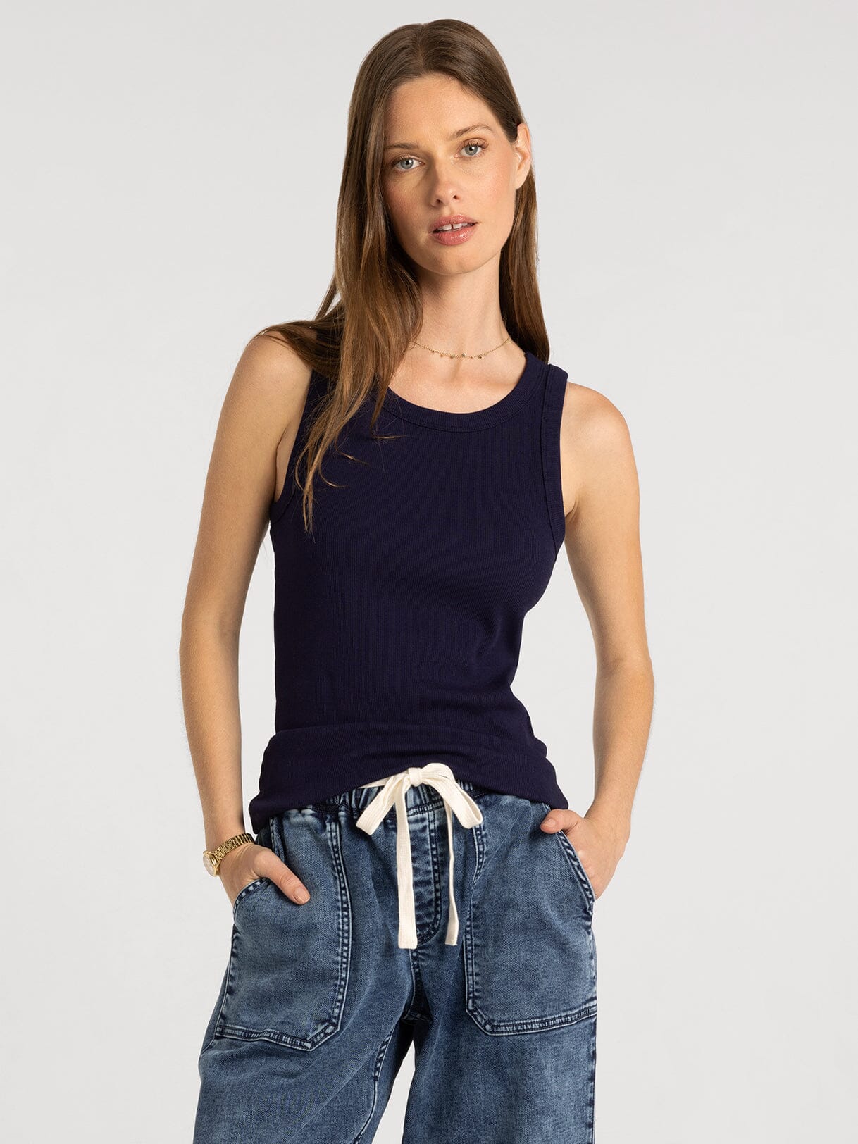 Edlin Tank Evening Blue