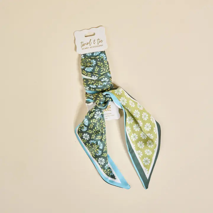 Twirl and Tie Twilly Everbloom Forest Green
