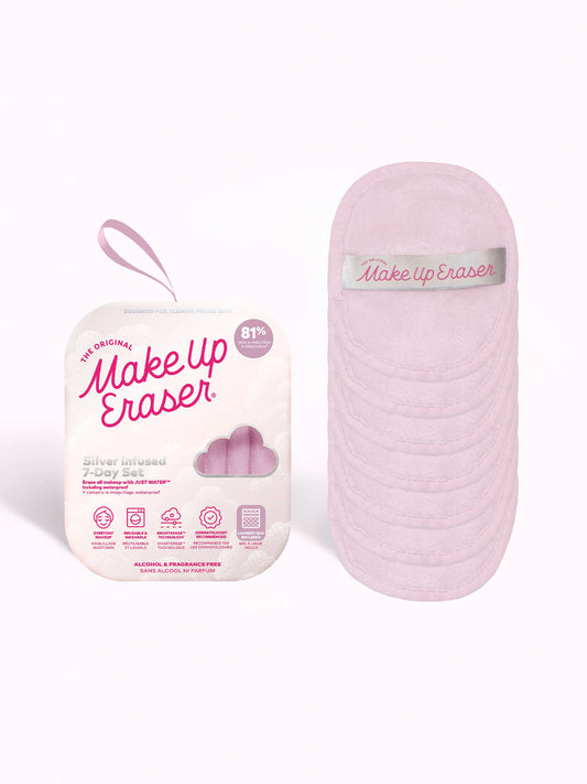Silver Infused MakeUp Eraser 7-Day Set