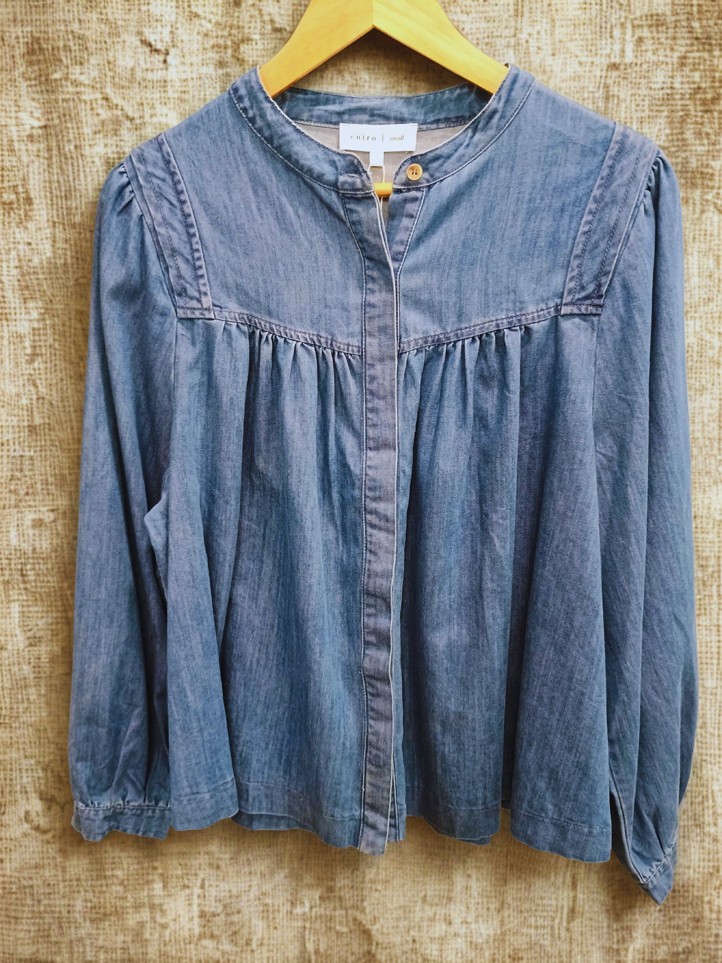 Kayce Denim Top