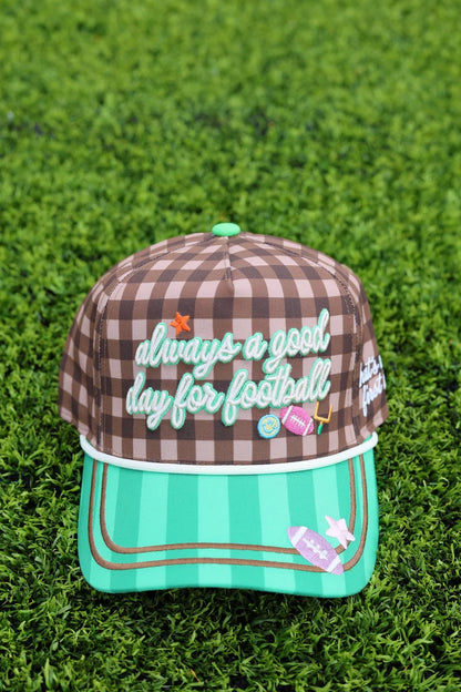 Poppy and Pine Always a Good Day for Football Hat