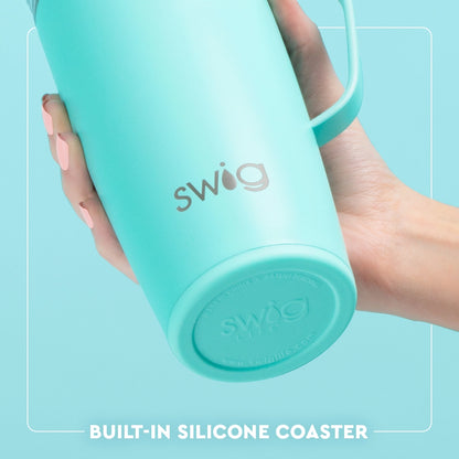 Gingham Travel Mug