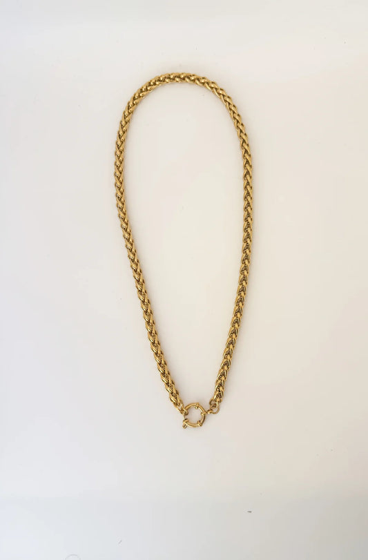 Hailea Alexis Golden Glory Toggle Necklace