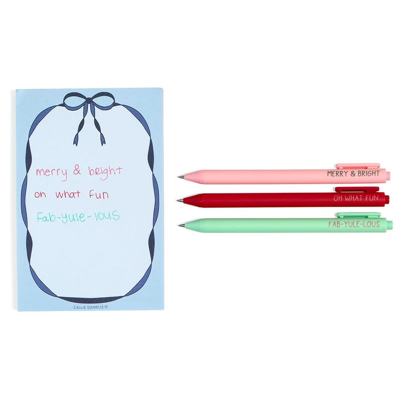 Holly Jolly Pen Set