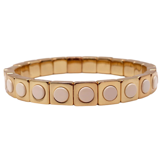 Ivory Full Stud Bracelet