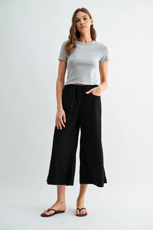 High Rise Wide Jogger