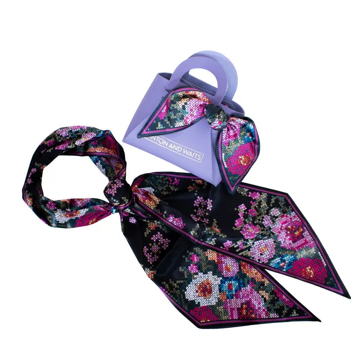 Winton + Waits Joyce Floral Accessory Scarf