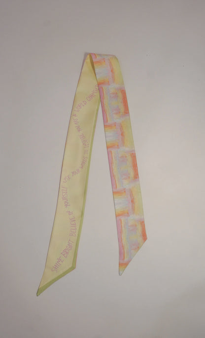 Hailea Alexis Joy in Motion Twilly Scarf