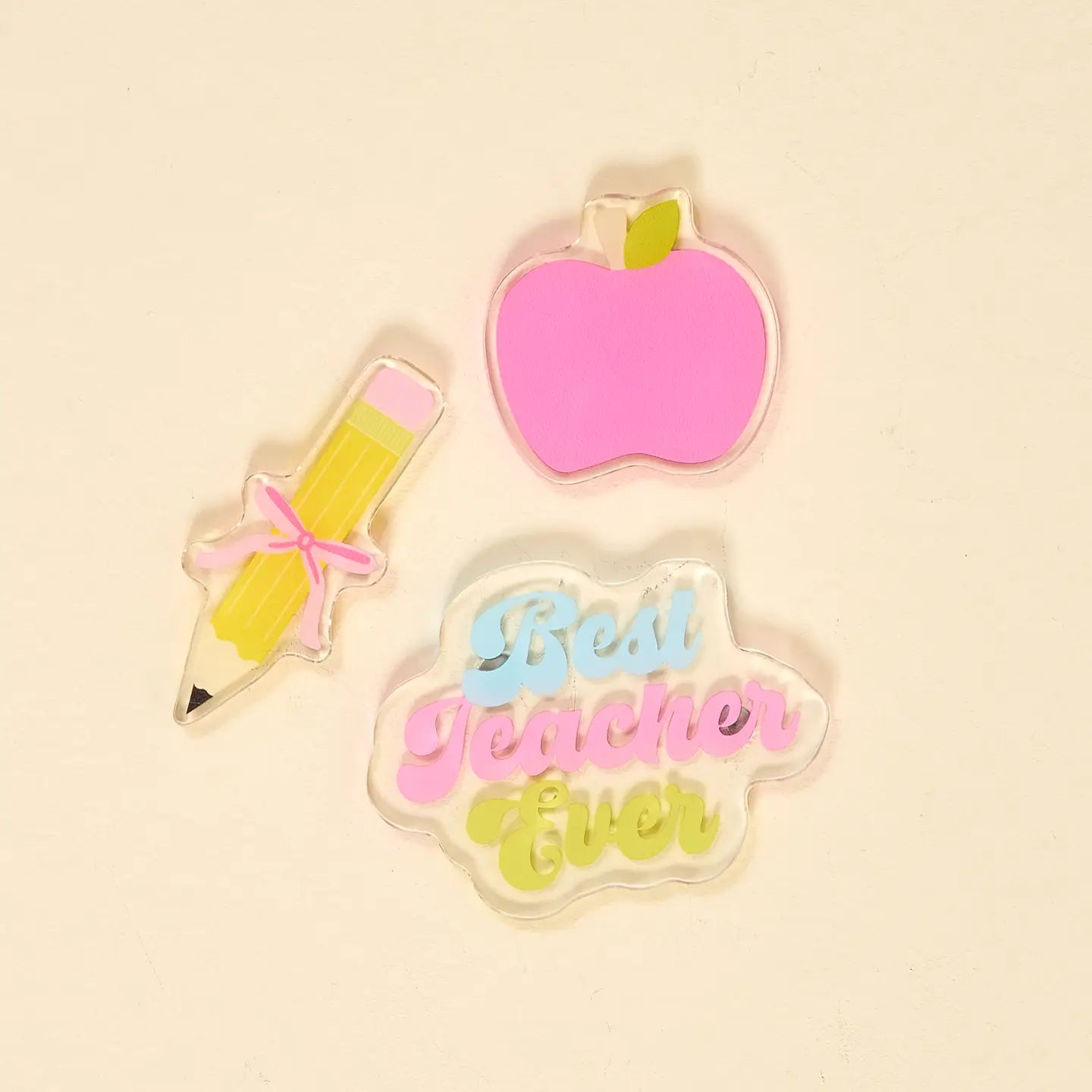 Best Teacher Ever Little Magnet Set