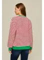 Merry Christmas Stripe Sweater
