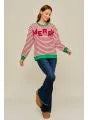 Merry Christmas Stripe Sweater