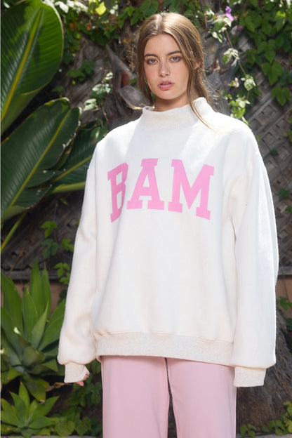 MAHJ/BAM Mockneck