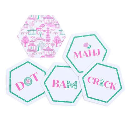 Let's Maj Set of 24 Heavyweight Paper Coasters